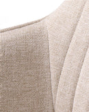 Nolan Spisebordsstol, Sand, 58x59,5x84 cm, Sæt af 2