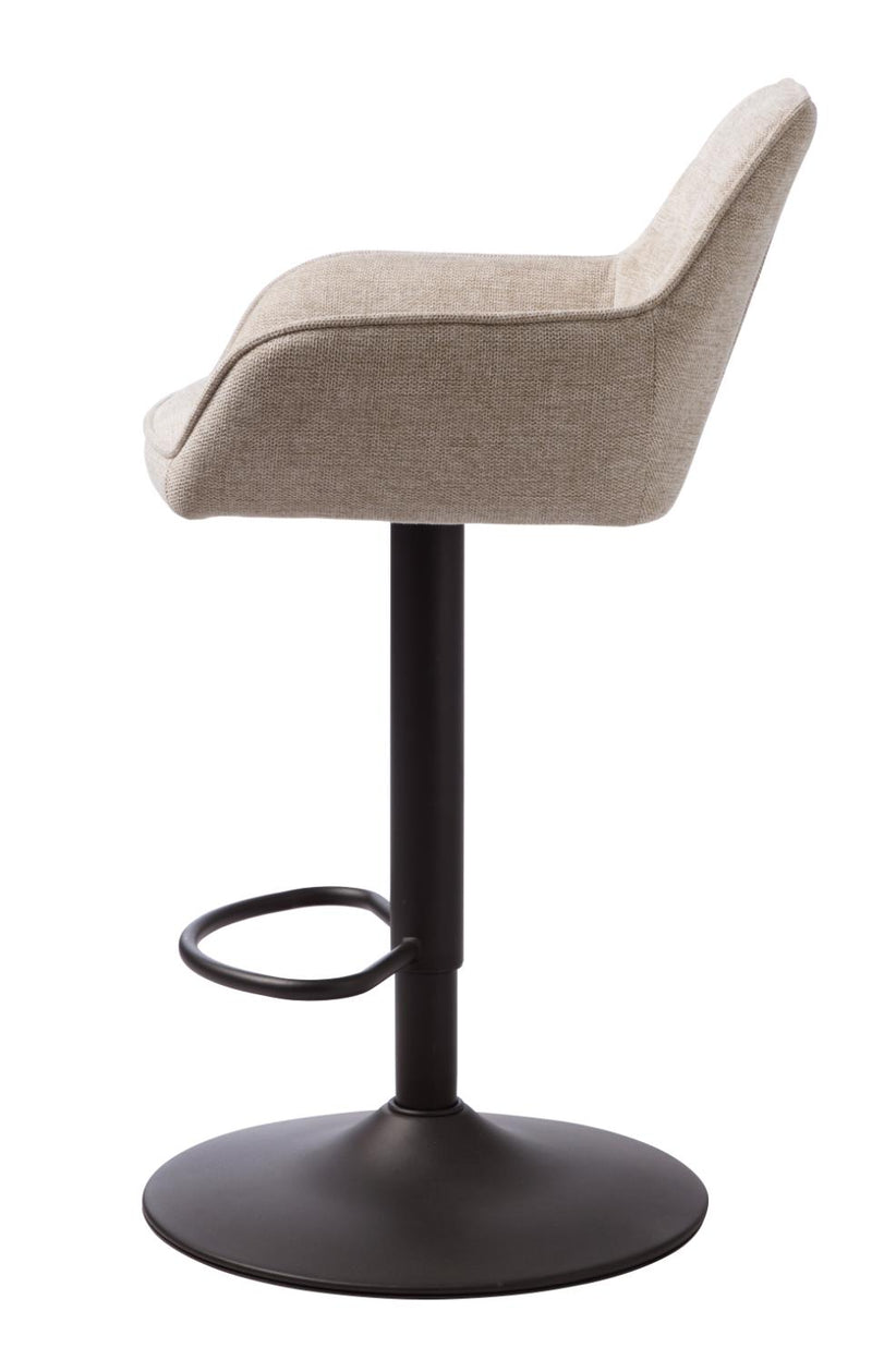 Nolan Barstol , Sand, 50,5x52x88,5-103,5 cm, Sæt af 2