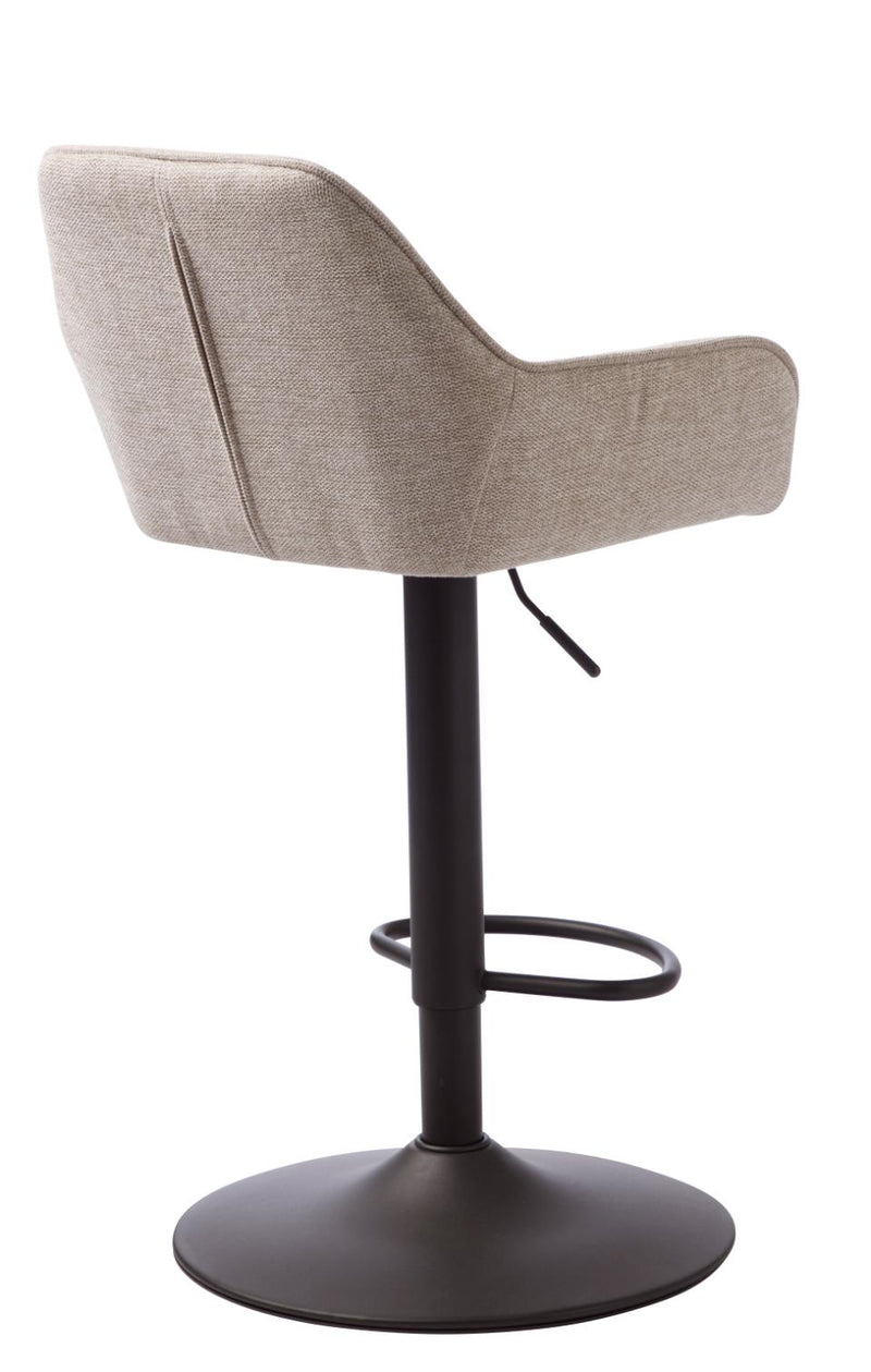 Nolan Barstol, Sand, Kvadratisk, 50,5x52x88,5-103,5 cm, Sæt af 2