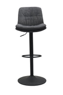 Colville Barstol, Mørkegrå, 47x55x94-110 cm, Sæt af 2