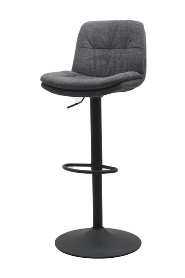 Colville Barstol, Mørkegrå, 47x55x94-110 cm, Sæt af 2