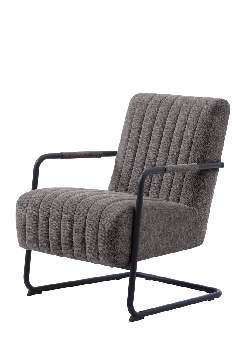 Trout Loungestol, Mørkegrå, 65x77x84,5 cm