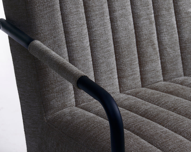 Trout Loungestol, Mørkegrå, 65x77x84,5 cm