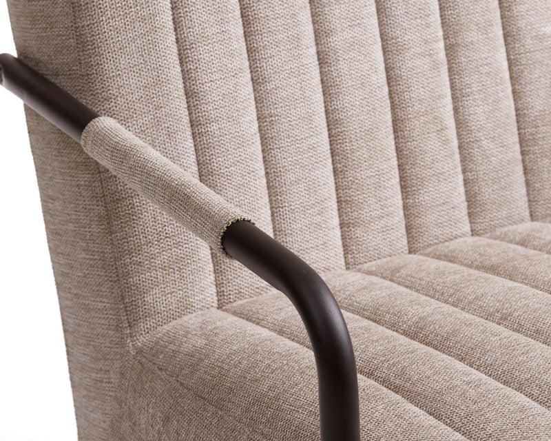 Trout Loungestol, Sand 65x77x84,5 cm