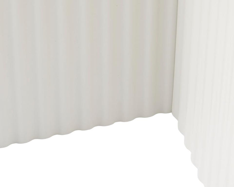 Palma Spisebord, Greige, Ø110x75 cm