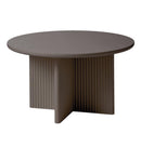 Palma Sofabord Taupe, Ø80x45 cm