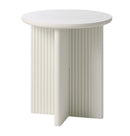 Palma Sidebord, Greige, Ø50x55 cm