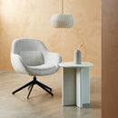 Palma Sidebord, Greige, Ø50x55 cm