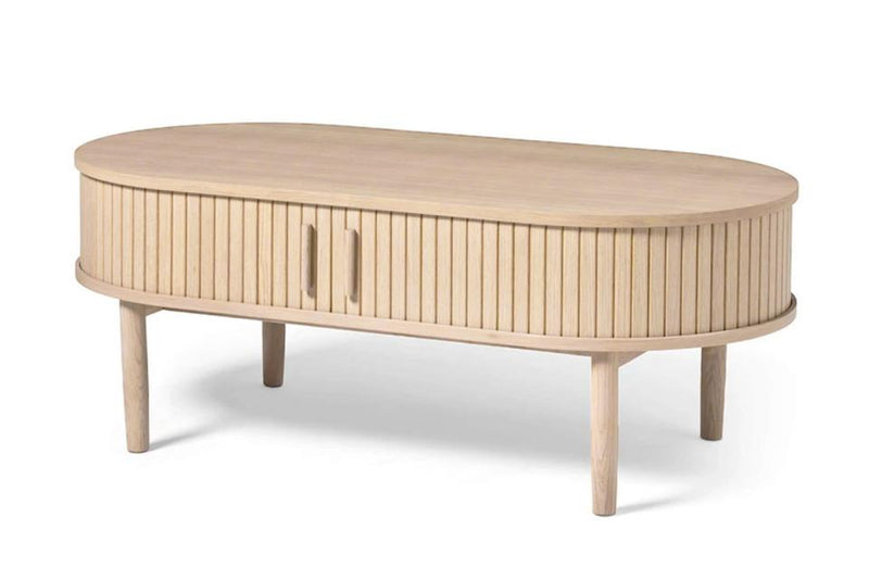 Meta Sofabord, Hvidpigmenteret eg, 120x60x45 cm