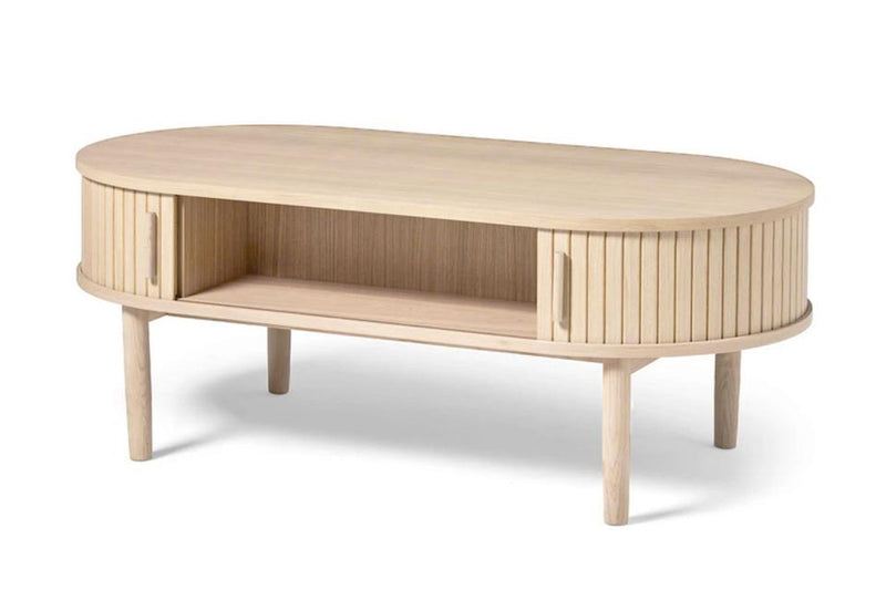 Meta Sofabord, Hvidpigmenteret eg, 120x60x45 cm