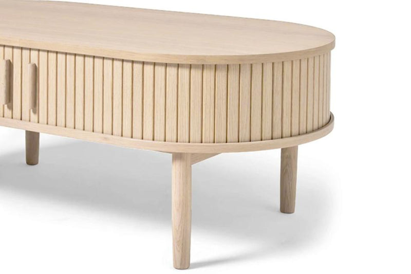 Meta Sofabord, Hvidpigmenteret eg, 120x60x45 cm