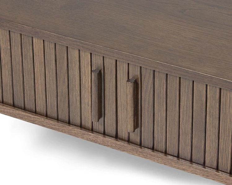 Meta Sofabord, Mørk Espresso Brun, 120x60x45 cm