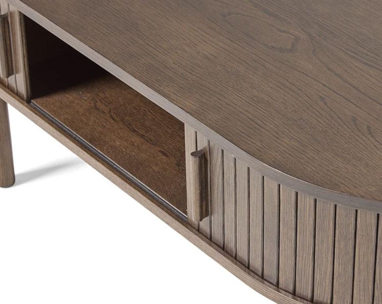 Meta Sofabord, Mørk Espresso Brun, 120x60x45 cm