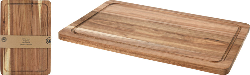Skærebræt akacietræ 37x25 cm FSC