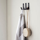 Meraki Knage - Thapsus, Børstet sort finish, sæt af 3 stk.