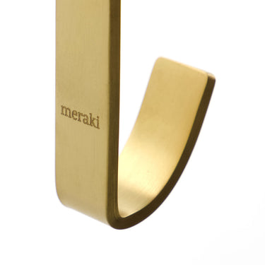 Meraki Knage - Thapsus, Børstet messing finish, sæt af 3 stk.