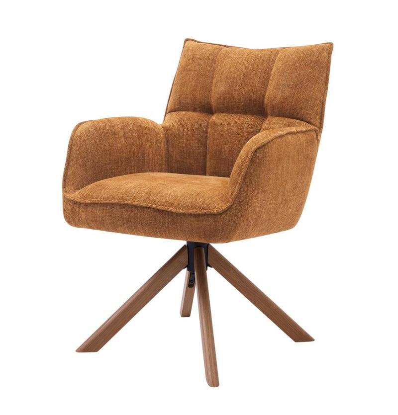 Marilla stol Rust, 59x65x86 cm, Sæt af 2