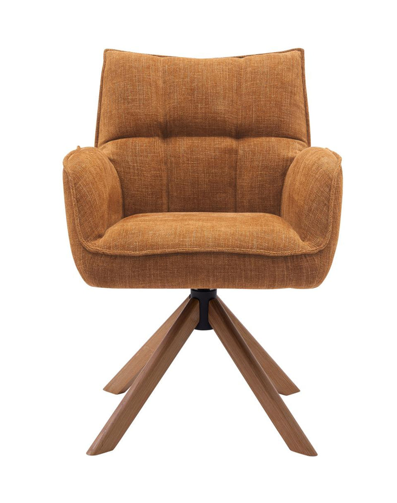 Marilla stol Rust, 59x65x86 cm, Sæt af 2