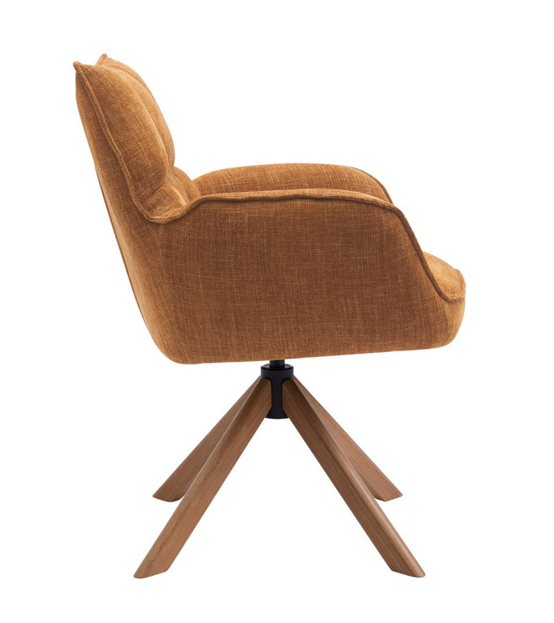 Marilla stol Rust, 59x65x86 cm, Sæt af 2