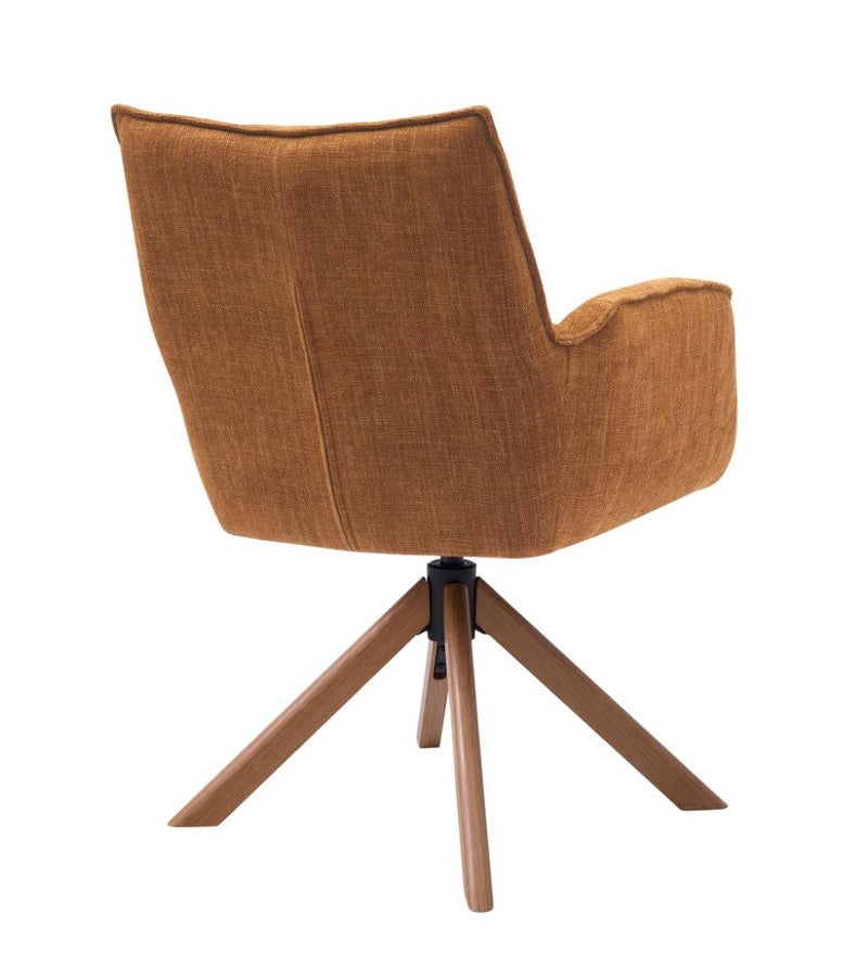 Marilla stol Rust, 59x65x86 cm, Sæt af 2