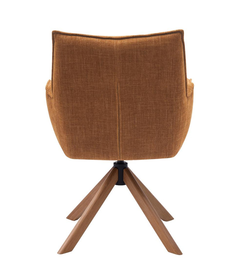 Marilla stol Rust, 59x65x86 cm, Sæt af 2