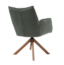 Marilla Spisebordsstol Skovgrøn, 59x65x86 cm, Sæt af 2