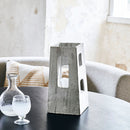 House Doctor - Kunstværk, Ruun, Lysegrå H35 cm