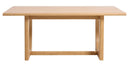 Flow Spisebord, Natur Eg, 95x180cm