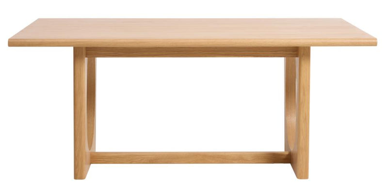 Flow Spisebord, Natur Eg, 95x180cm