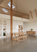 Flow Spisebord, Natur Eg, 95x180cm