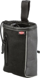 Trixie - Snack bag 2 in 1, Ø9×15 cm, godbidstaske ass. farver