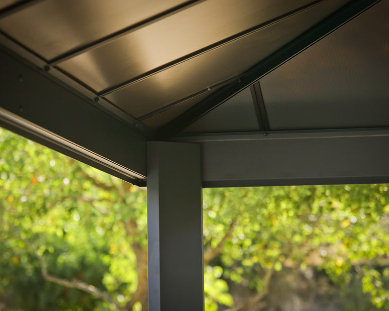 Canopia - Pavillon Dallas 4,2 x 6 meter antracitgrå Palram