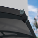 Palram - Canopia Dørbaldakin Aquila 1500 røgfarvet grå