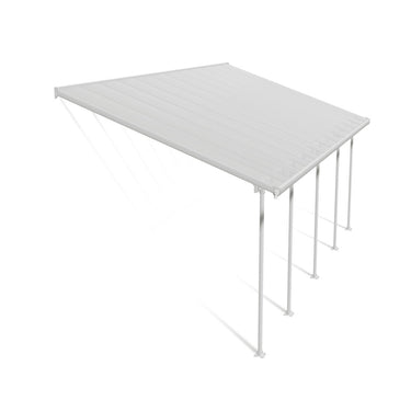 Palram Canopia - Terrasseoverdækning Feria 4x7,87m Hvid 29,9 m2