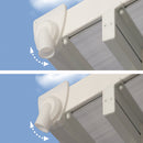 Palram Canopia - Terrasseoverdækning Feria 4x7,87m Hvid 29,9 m2