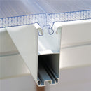 Palram Canopia - Terrasseoverdækning Feria 4x4,2m Hvid 16 m2