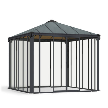 Palram Canopia - Pavillon Palermo 3600 m. lukkesystem og Skydedøre