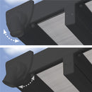 Palram Canopia - Terrasseoverdækning Feria 4x4,2m Antracitgrå 16 m2