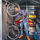 Palram - Canopia skur Rubicon 4,2 m2. mørkegrå