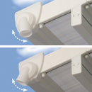 Palram Canopia - Terrasseoverdækning Feria 4x12,12m Hvid 46 m2