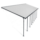 Palram Canopia - Terrasseoverdækning Feria 4x12,12m Antracitgrå 46 m2