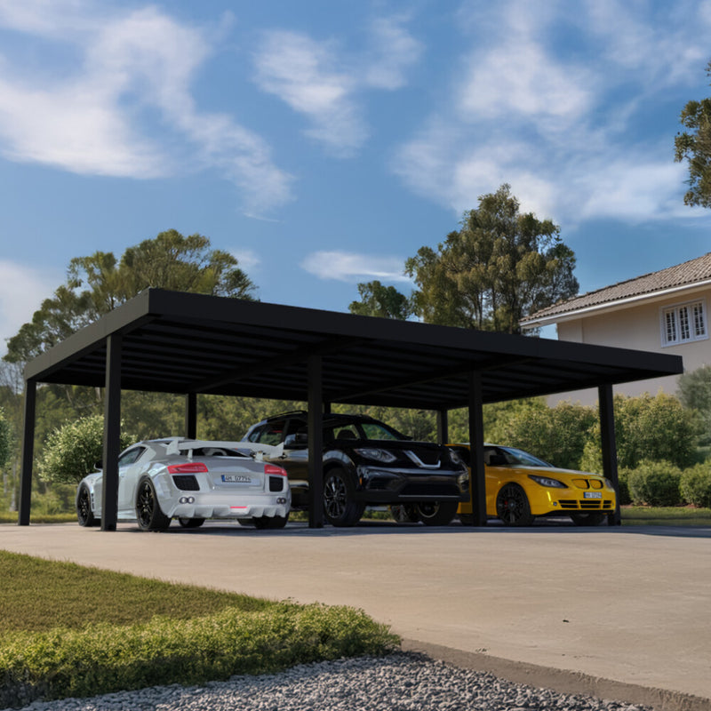 Palram - Canopia Carport, Oslo 596,5 x 901 cm, 3 biler