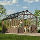 Palram - Canopia Drivhus, cedertræ, Natura 15,3m2