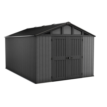 Keter - Haveskur Stronghold 10x15 305x453cm Grå Resin Trælook 34,7m³