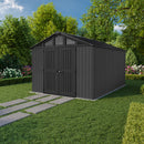 Keter - Haveskur Stronghold 10x15 305x453cm Grå Resin Trælook 34,7m³