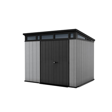 Keter - Haveskur Artisan 9x7 279x218cm Lysegrå Pulttag Dobbeltvæg 11m³