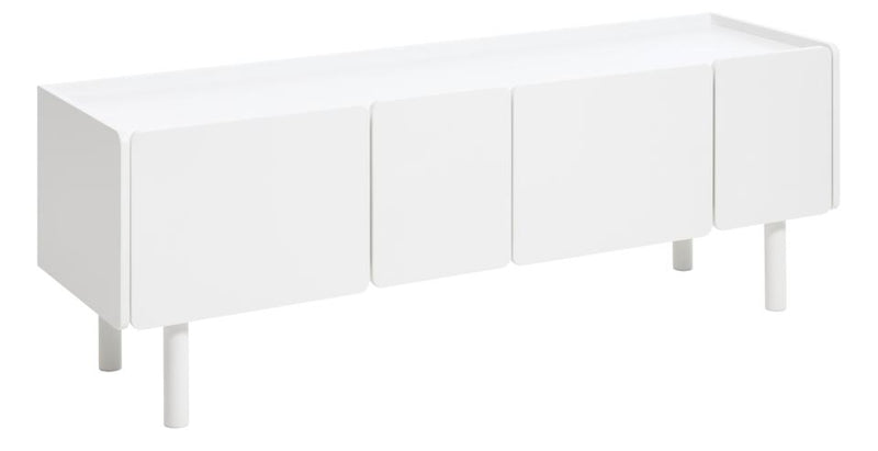 Bera tv-bord, hvid, 160x45x55cm