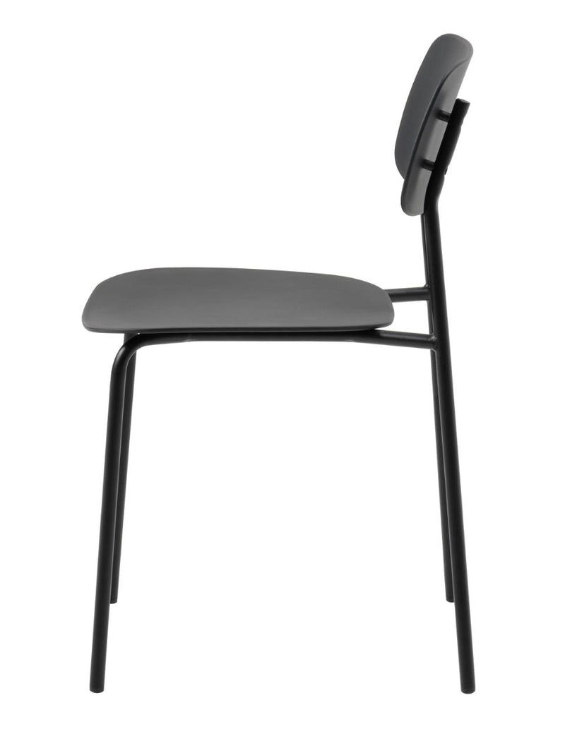 Kirkland Spisebordsstol ,Sort, 43,5x51x79 cm, Sæt af 4