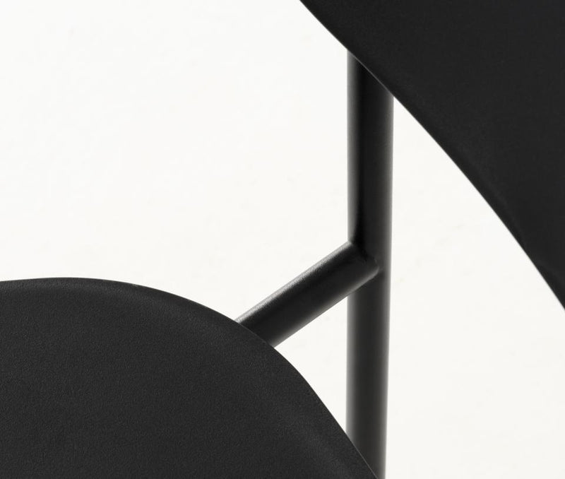 Kirkland Spisebordsstol ,Sort, 43,5x51x79 cm, Sæt af 4