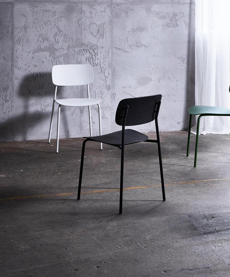 Kirkland Spisebordsstol ,Sort, 43,5x51x79 cm, Sæt af 4